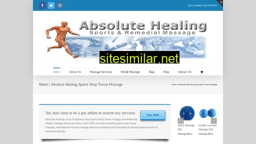 absolutehealing.com.au alternative sites