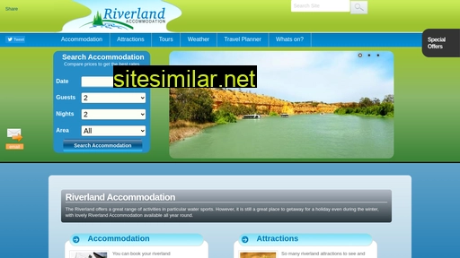 accommodationriverland.com.au alternative sites