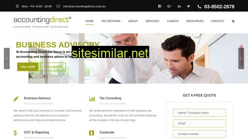 accountingdirect.com.au alternative sites