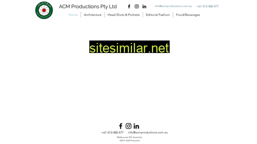 Acmproductions similar sites