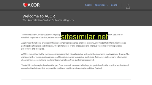 acor.net.au alternative sites