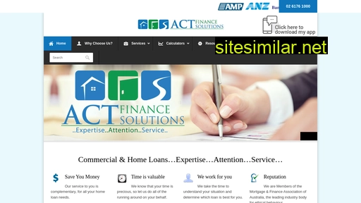 actfinancesolutions.com.au alternative sites