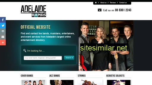 adelaidebands.com.au alternative sites