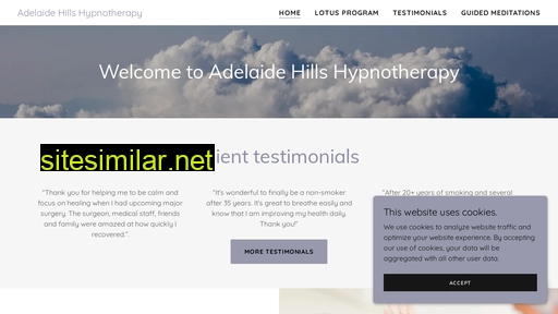 Adelaidehillshypnotherapy similar sites