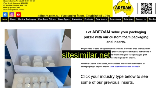 adfoam.com.au alternative sites