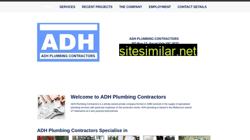 adhplumbing.com.au alternative sites