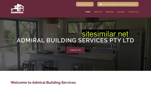 admiralbuildingservices.com.au alternative sites