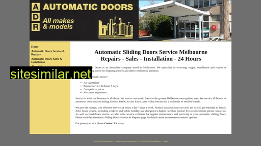 adrautomaticdoors.com.au alternative sites
