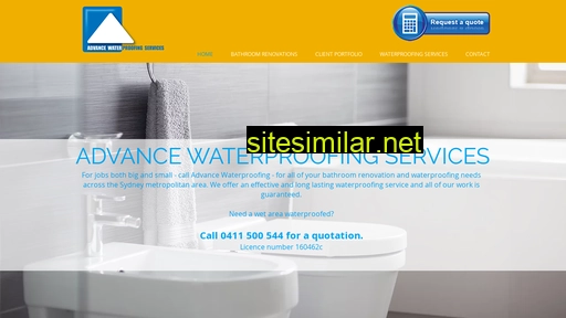 advancewaterproofing.com.au alternative sites