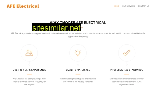 afe-electrical.com.au alternative sites