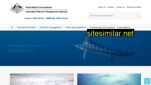 afma.gov.au alternative sites