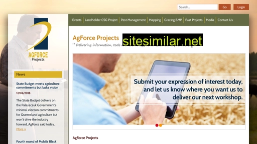 agforceprojects.org.au alternative sites