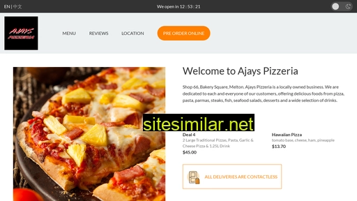 ajayspizzeria.com.au alternative sites