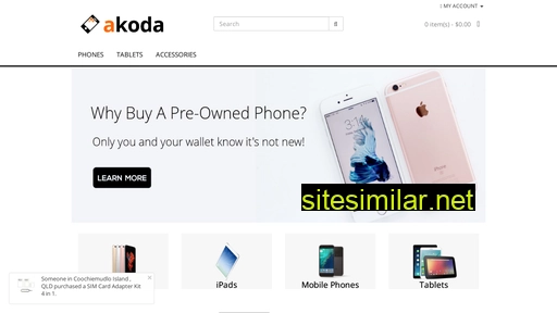 akoda.com.au alternative sites
