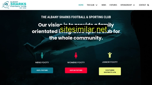 albanysharksfc.com.au alternative sites