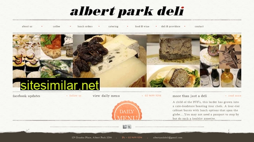 albertparkdeli.com.au alternative sites