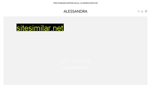alessandra.com.au alternative sites