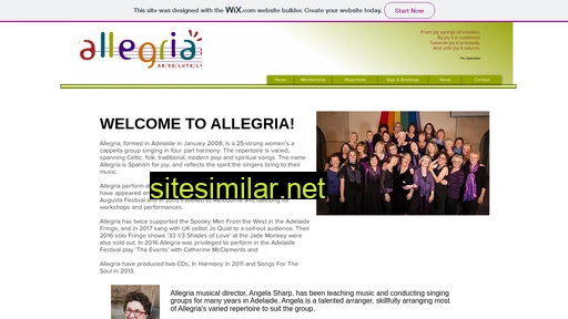 allegria.org.au alternative sites