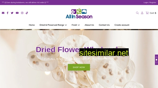 allinseason.com.au alternative sites