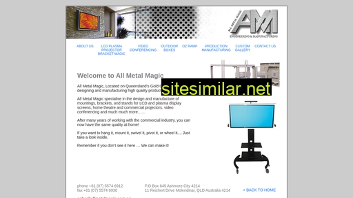 allmetalmagic.com.au alternative sites