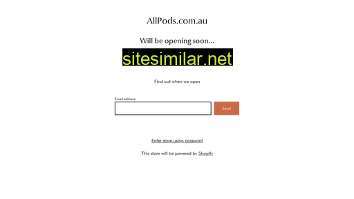allpods.com.au alternative sites