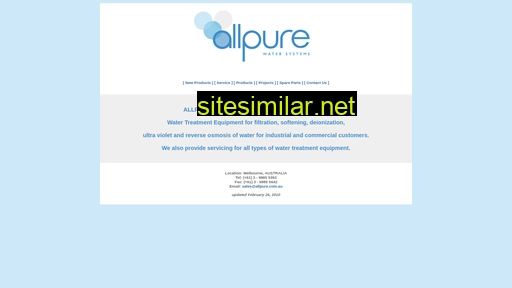 allpure.com.au alternative sites