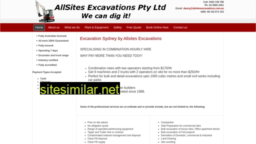 allsitesexcavations.com.au alternative sites