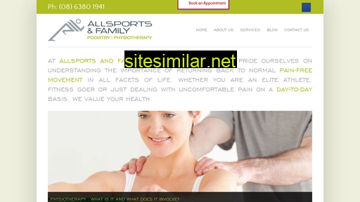 allsportsphysiotherapyperth.com.au alternative sites