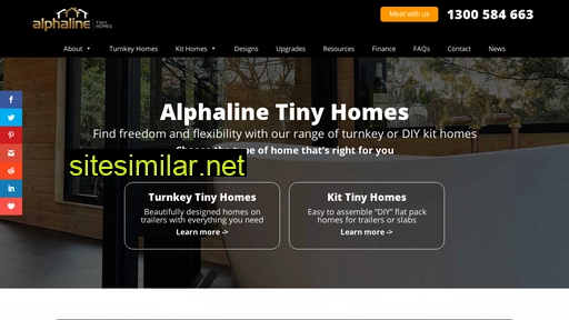 alphalinetinyhomes.com.au alternative sites