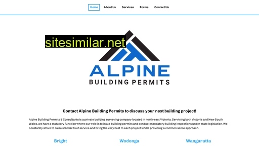 alpinebuildingpermits.com.au alternative sites