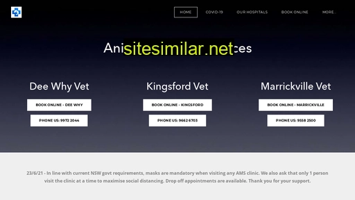 amsvet.com.au alternative sites