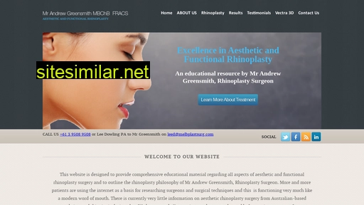 andrewgreensmithrhinoplasty.com.au alternative sites