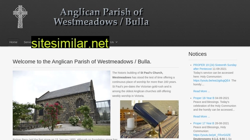 anglicanwestmeadowsbulla.com.au alternative sites