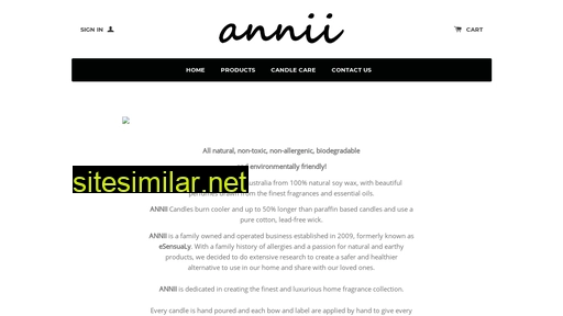 annii.com.au alternative sites