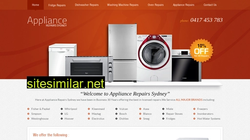 appliancesydney.com.au alternative sites