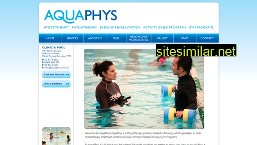 aquaphys.com.au alternative sites