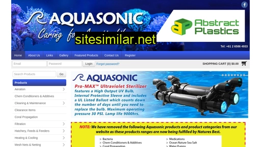 aquasonic.com.au alternative sites
