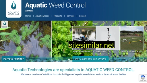 Aquaticweedcontrol similar sites