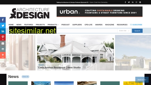 architectureanddesign.com.au alternative sites