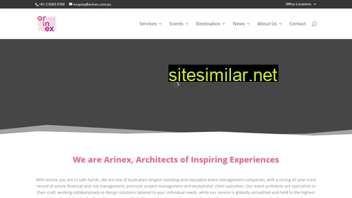 arinex.com.au alternative sites