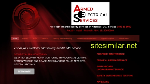 armedelectricalservices.com.au alternative sites