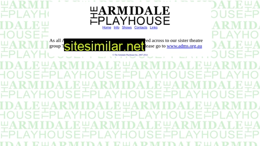 Armidaleplayhouse similar sites