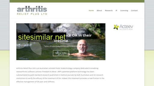 arthritisreliefplus.com.au alternative sites