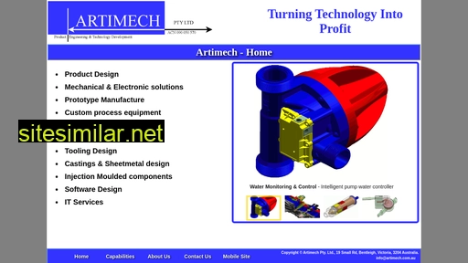 artimech.com.au alternative sites