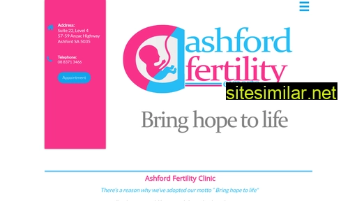 ashfordfertility.com.au alternative sites