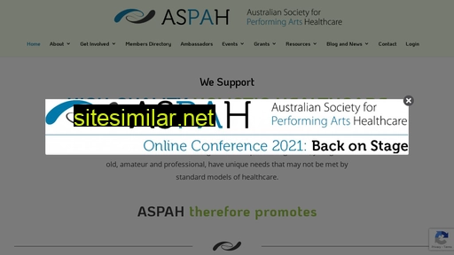 aspah.org.au alternative sites