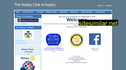 aspleyrotary.org.au alternative sites