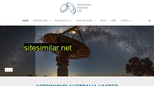 Astronomyaustralia similar sites