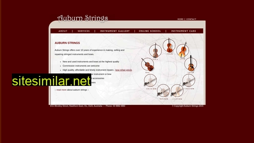 auburnstrings.com.au alternative sites