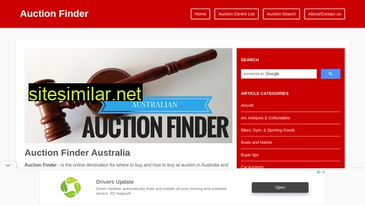 Auctionfinder similar sites